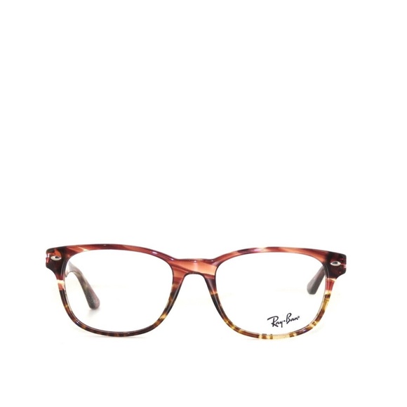 Ray Ban 5359 5838 51 Stripped Brown Pink Gradient Eyeglasses Rayban Sale RX5359 - Picture 2 of 7